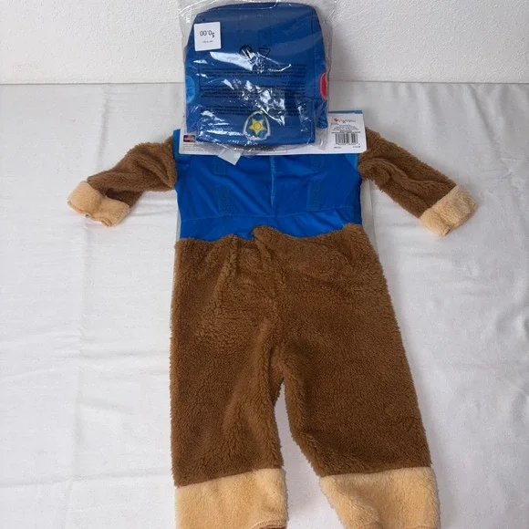 Disguise Paw Patrol Chase Deluxe Toddler Costume Blue Brown 12 18 Months - Picture 7 of 7